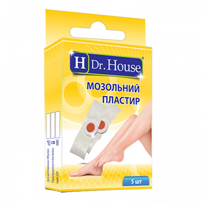 H Dr.House N5 лейкопластырь мозольный