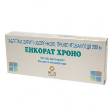 Enkorat Hrono of a tablet on 200 mg, 30 pieces.