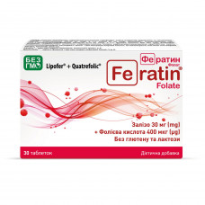 Ferratin Folate of a tablet, 30 pieces.