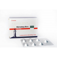 Fingolimod-Vista capsules on 0.5 mg, 28 pieces.