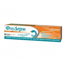 Fluderm cream of 0.5 mg/g, 15 g