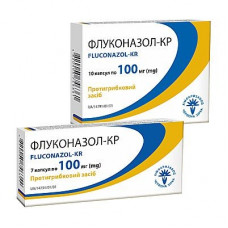 Flukonazol-KR of the capsule on 100 mg, 7 pieces.