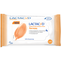 Napkin Lactacyd for intimate hygiene No. 15