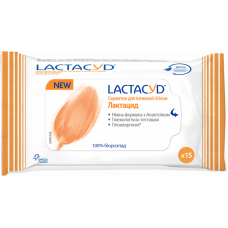 Napkin Lactacyd for intimate hygiene No. 15