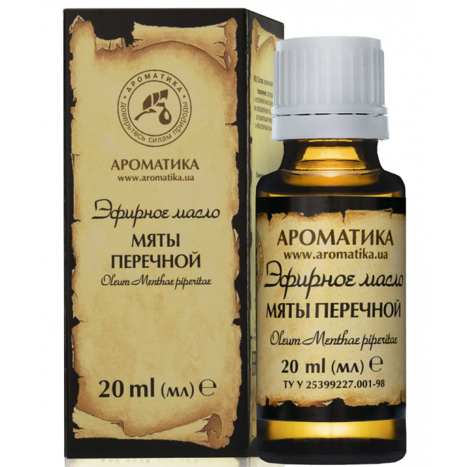 Oil of a peppermint, 20 ml