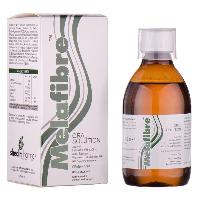 Melafibre solution of oral, 300 ml