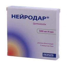 Neurogift of 500 mg / 4 ml No. 5 solution