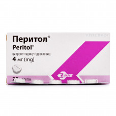 Tablet Peritolum on 4 mg, 20 pieces.