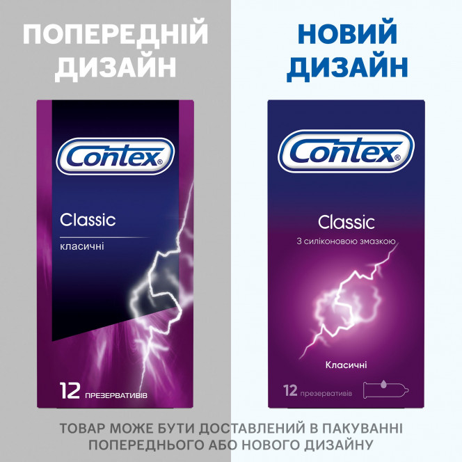 Contex condoms (Kontex) Classic classical, 12 pieces.