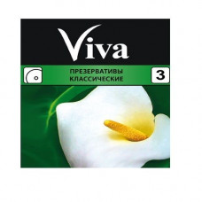 Condoms latex Viva classical, 3 pieces.