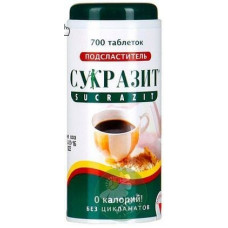 Сахарозаменитель Сукразит таблетки, 700 шт.