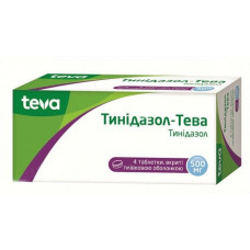 Tinidazol-Teva tablets on 500 mg, 4 pieces.