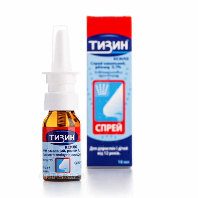 Tizin Ksilo spray of nasal 0.1%, 10 ml