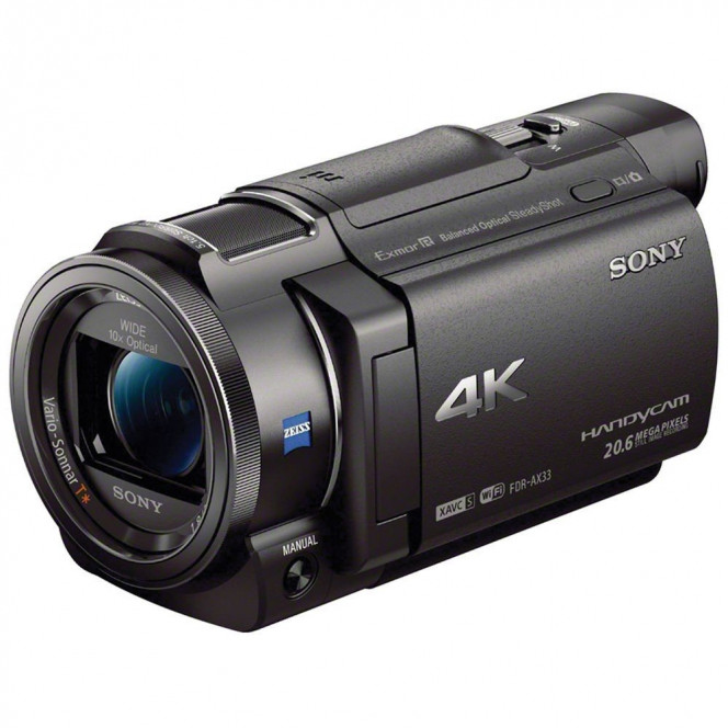 SONY FDR-AX33 Black video camera (FDRAX33B.CEL)