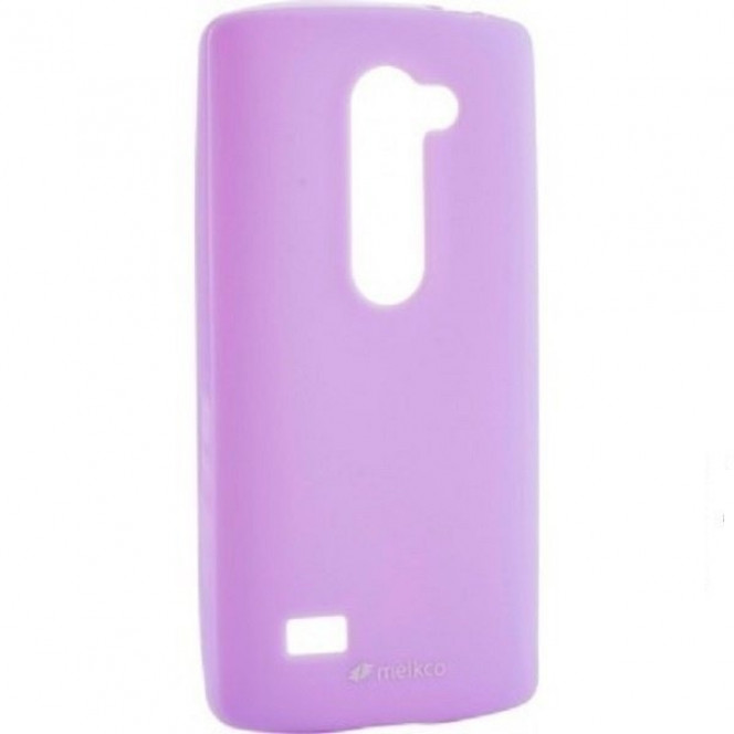 Melkco cover for LG Leon Poly Jacket TPU Purple