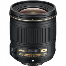 Объектив NIKON AF-S 28 mm f/1.8G (JAA135DA)