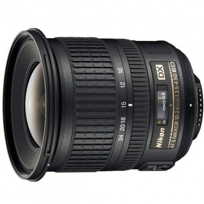 Lens NIKON AF-S DX 10-24 of mm f/3.5-4.5G ED (JAA804DA)