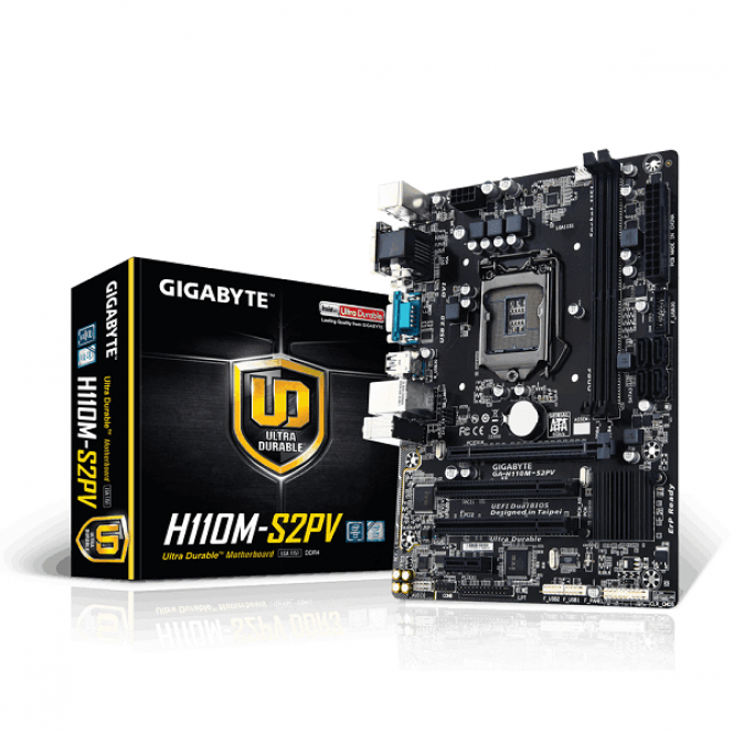 GIGABYTE GA-H110M-S2PV motherboard