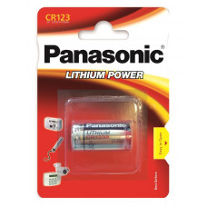 Battery of Panasonic of CR 123 BLI 1 LITHIUM