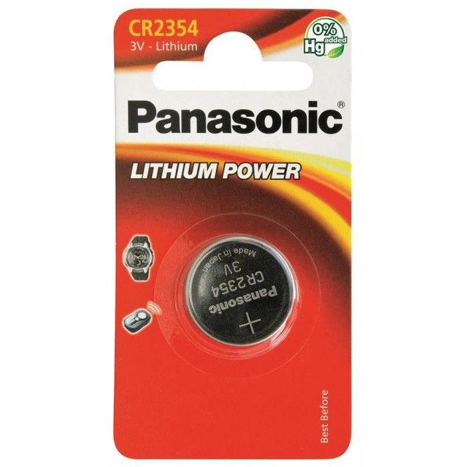 Battery of Panasonic of CR 2354 BLI 1 LITHIUM