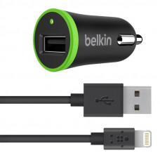 Memory of a car MS Belkin USB BoostUp Charger (LIGHTNING cable, USB 2.4Amp), Black