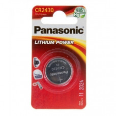 Battery of Panasonic of CR 2430 BLI 1 LITHIUM