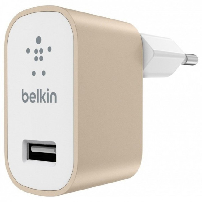 Network Belkin Mixit Premium 2.4A Gold charger