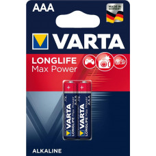 VARTA LONGLIFE MAX POWER AAA BLI 2 ALKALINE battery