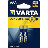 VARTA LONGLIFE AAA BLI 2 ALKALINE battery