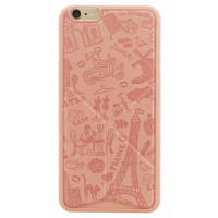 Ozaki cover for iPhone 6 Plus/6s Plus O! coat 0.4 Travel Versatile Paris