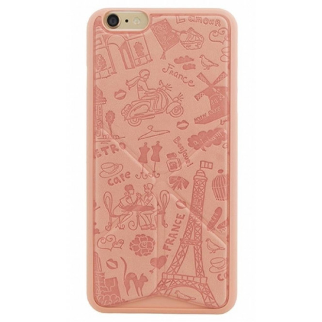 Ozaki cover for iPhone 6 Plus/6s Plus O! coat 0.4 Travel Versatile Paris