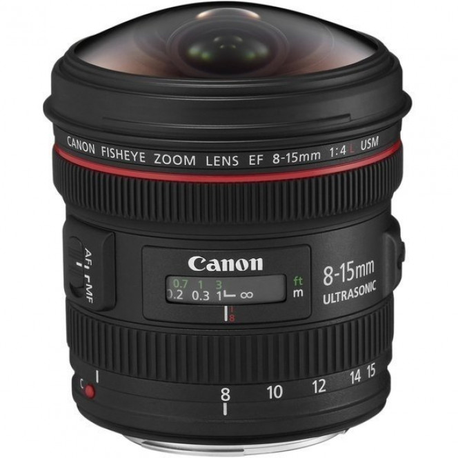 Lens Canon EF 8-15 mm f/4.0L Fisheye USM (4427B005)