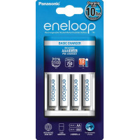 Charger Panasonic Basic Charger + Eneloop 4AAA 750 mAh New