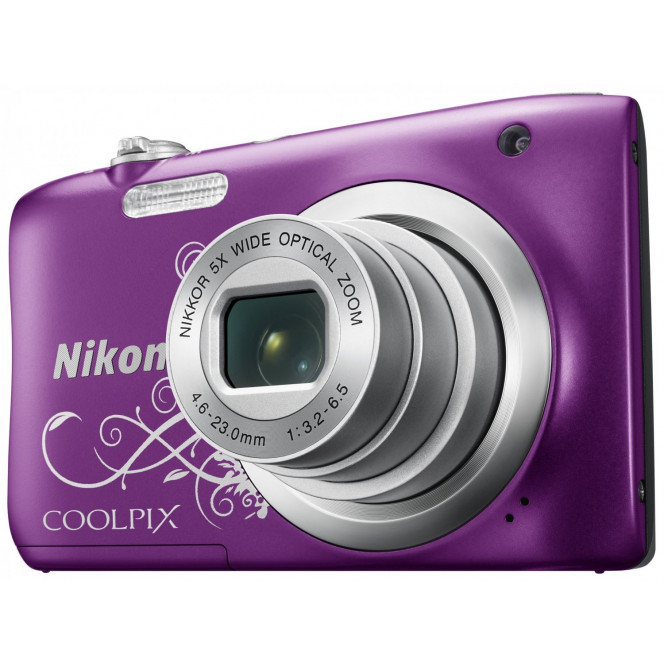 NIKON Coolpix A100 Purple Lineart camera (VNA974E1)