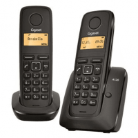 Gigaset A120 DUO Black DECT phone