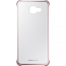 Чехол Samsung для Galaxy A7 (2016) Clear Cover Pink Gold