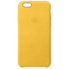 Чехол Apple Leather Case для iPhone 6/6s Marigold (MMM22ZM/A)