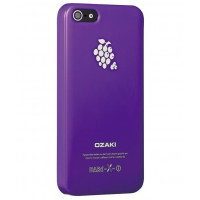 Ozaki cover for iPhone 5/5S/SE O! Coat Fruit GRAPE