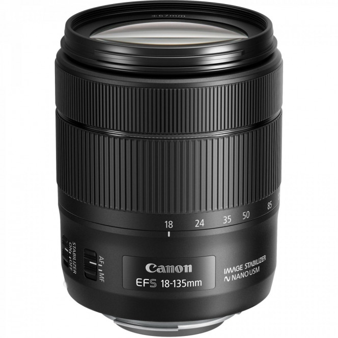 Lens Canon EF-S 18-135 mm f/3.5-5.6 IS Nano USM (1276C005)