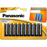 Panasonic Alkaline Power AA BLI 10 battery