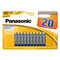 Батарейка Panasonic Alkaline Power AAA BLI 20