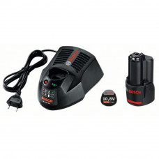 The accumulator for the Ach Bosch Li-Ion 10.8 B, 2.0 screw driver and the charger