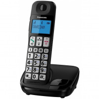 DECT Panasonic KX-TGE110UCB Black phone