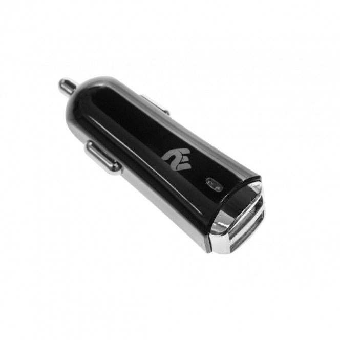 Car charger 2E Dual USB Charger 3.4A Black