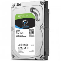 Жесткий диск внутренний SEAGATE HDD 3.5 SATA 3.0 2TB 5900RPM 64MB SkyHawk (ST2000VX008)