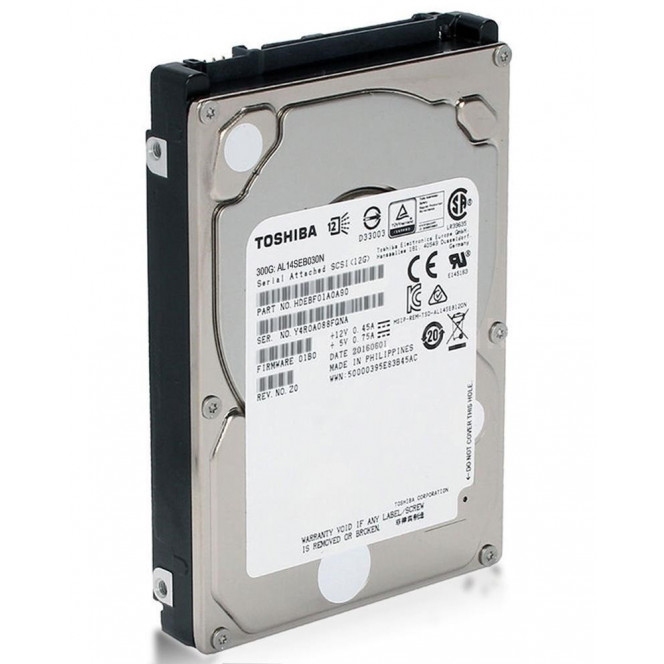 Жесткий диск внутренний TOSHIBA 300GB 10000RPM 128MB 2.5