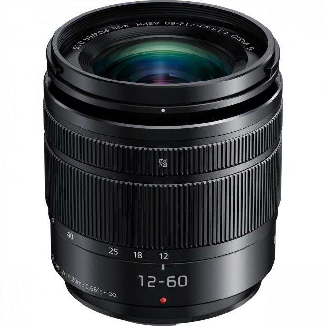 Lens Panasonic Lumix G Vario 12-60 mm f/3.5-5.6 ASPH. POWER O.I.S. (H-FS12060E)