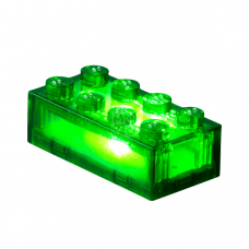 The designer of Light Stax with LED Transparent illumination green 1 el. 4x2 (LS-S11903-04)