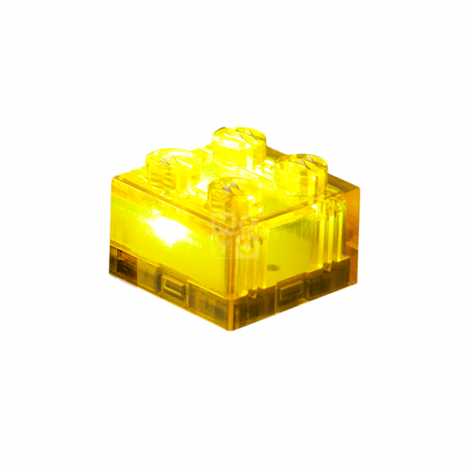 The designer of Light Stax with LED Transparent illumination yellow 1 el. 2x2 (LS-S11904-02)