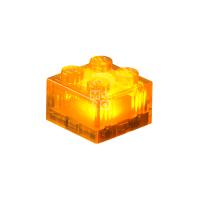 The designer of Light Stax with LED Transparent illumination orange 1 el. 2x2 (LS-S11904-05)